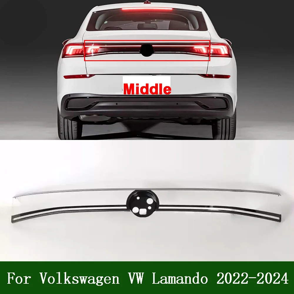 

Through Vehicle Accessories Replacement 2022-2024 For Volkswagen VW Lamando Car Lights Shell Rear Fog Lights Car Taillight Cover