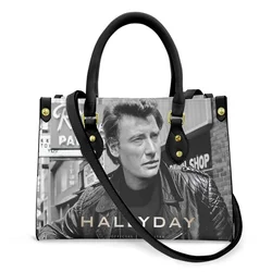 Johnny Hallyday Borse da donna Borse da cantante stile street all'aperto Marche famose di lusso femminili Nuovo designer personalizzato Sac A Mains Femme