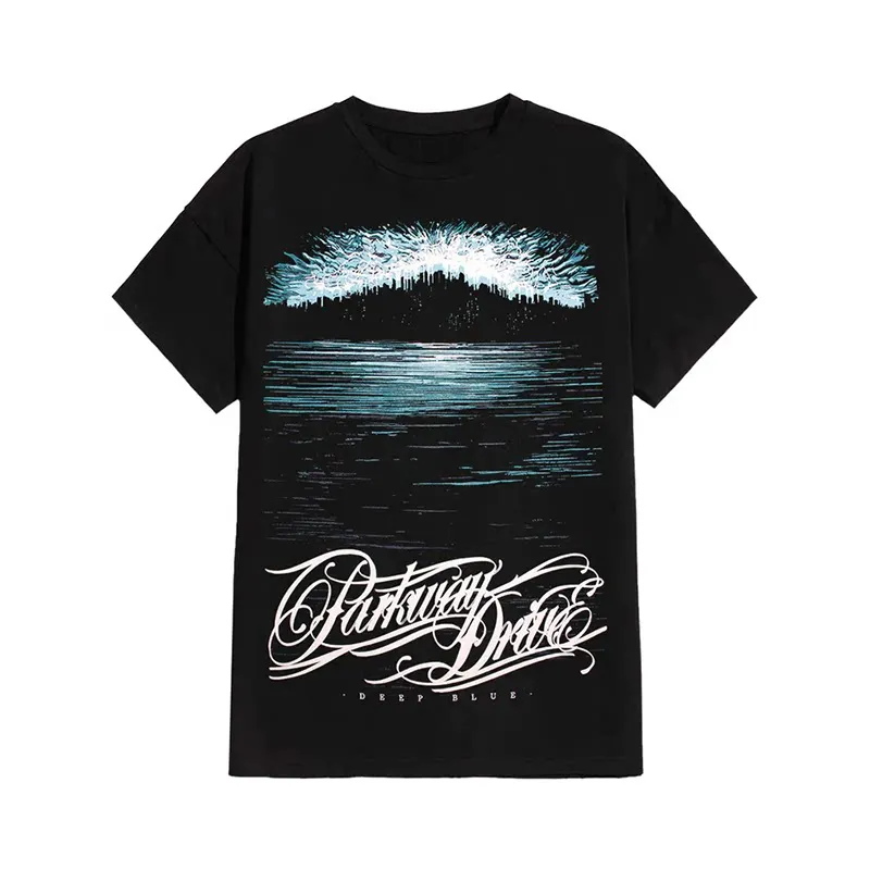 Summer Top Australian Metal Hardcore Band Parkway Drive's Printed Round-neck Short-sleeved T-shirt