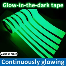 Super bright night glow tape glowing stickers night self-adhesive fluorescent strips for staircases at night