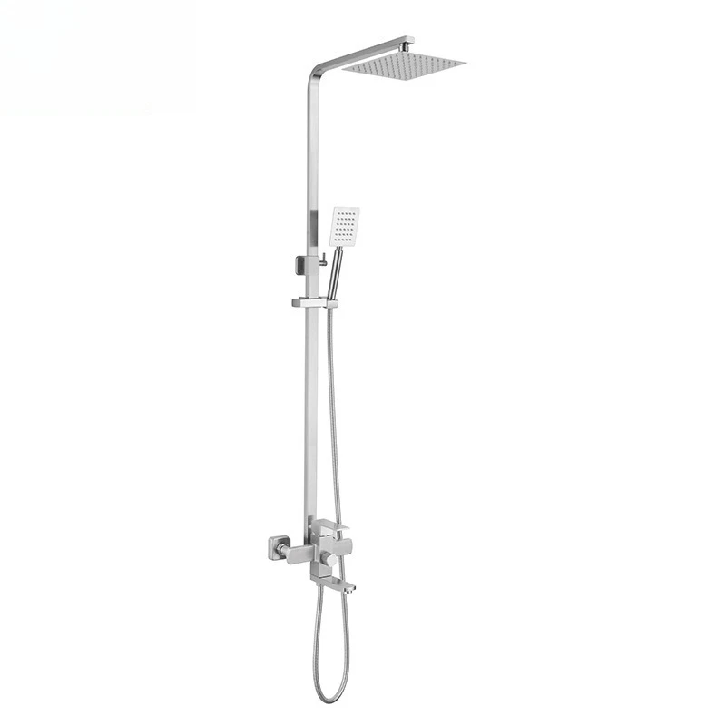 

Stainless steel, shower set, household simplicity, pressurized nozzle