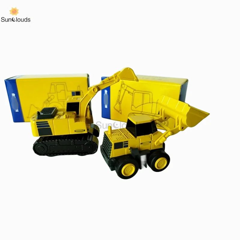 For Komatsu Mini Model Toy Excavator Wheel Loader Die Cast Model Toy Car & Collection Gift & Display & Souvenir Ornaments