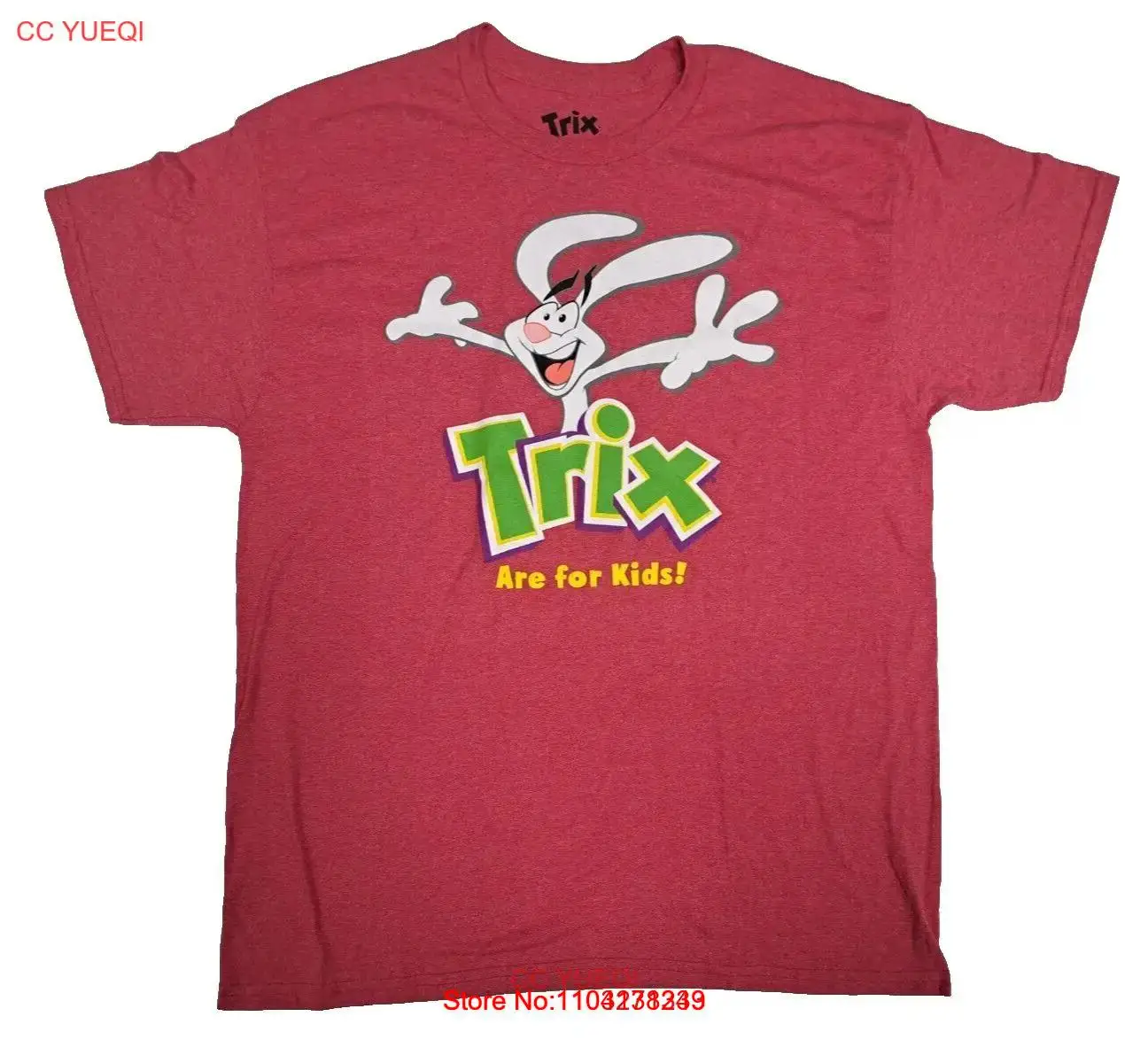 TRIX Cereal Trix Rabbit Silly Rabbit Trix Men's T-Shirt Size Large