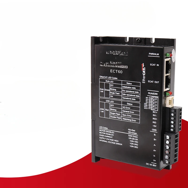 

ECC60/86 bus type closed-loop stepper driver EtherCAT communication high-speed control bus drive