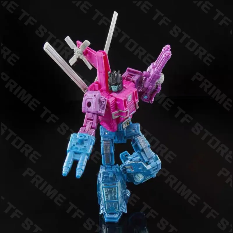 Oryginalny Hasbro Transformers War for Cybertron Siege WFC-S48 SPINISTER Figurka Akcji z Klasą Deluxe, Model Zabawki Anime