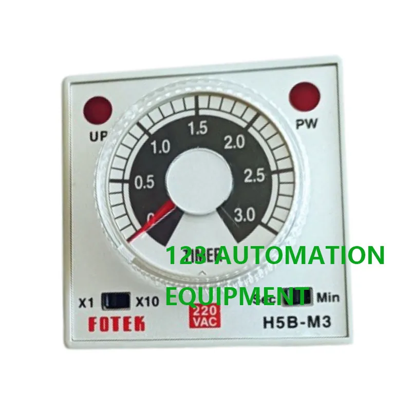 Authentic New FOTEK H5B-M1 M3 M6-24VDC H5B-M1 M3 M6-220V Time Relay Timer Switch