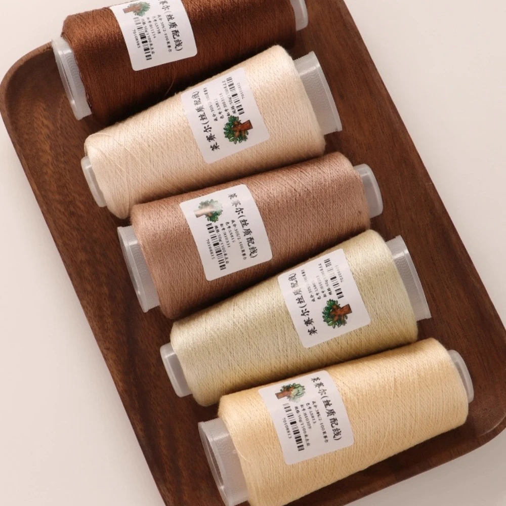 

50g Lyocell Silk Wiring Yarn,Mulberry Silk Thread,Hand Woven Baby Sweaters, Hats, Scarves Handmade Materials,Moisture Absorbing