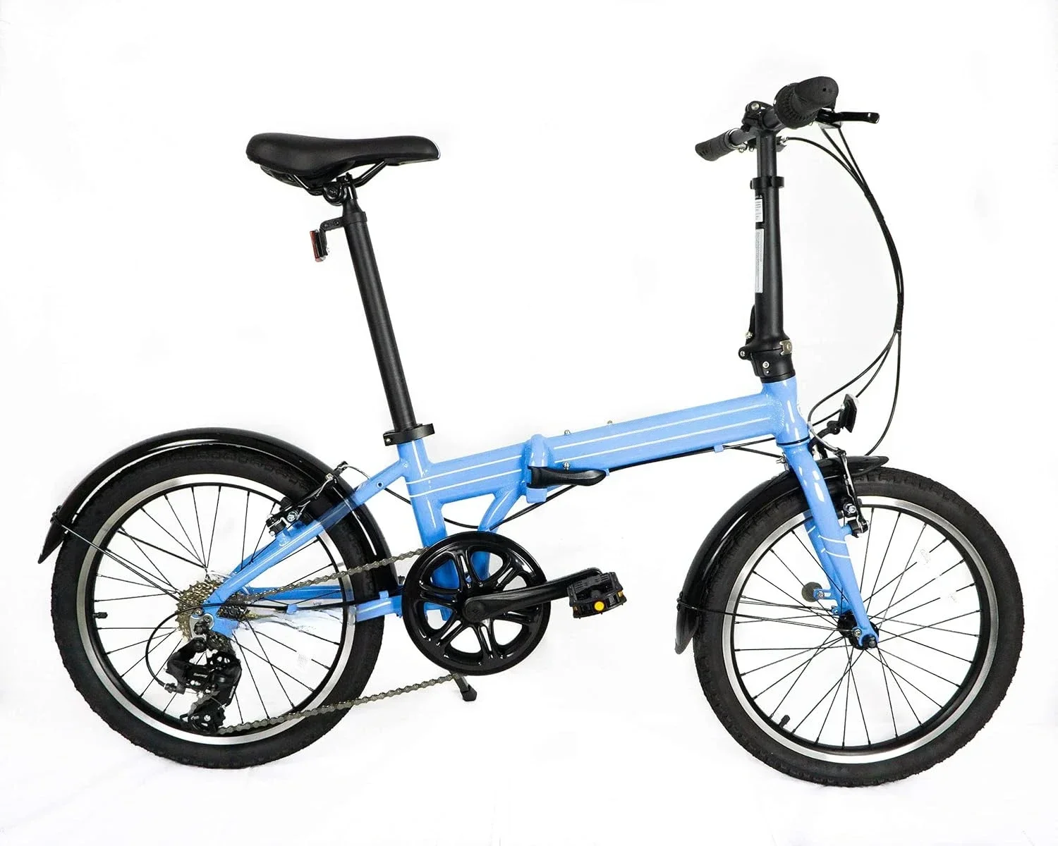 20” Folding Bike-Lightweight Aluminum Frame Genuine 7-Speed 26lb  road bike