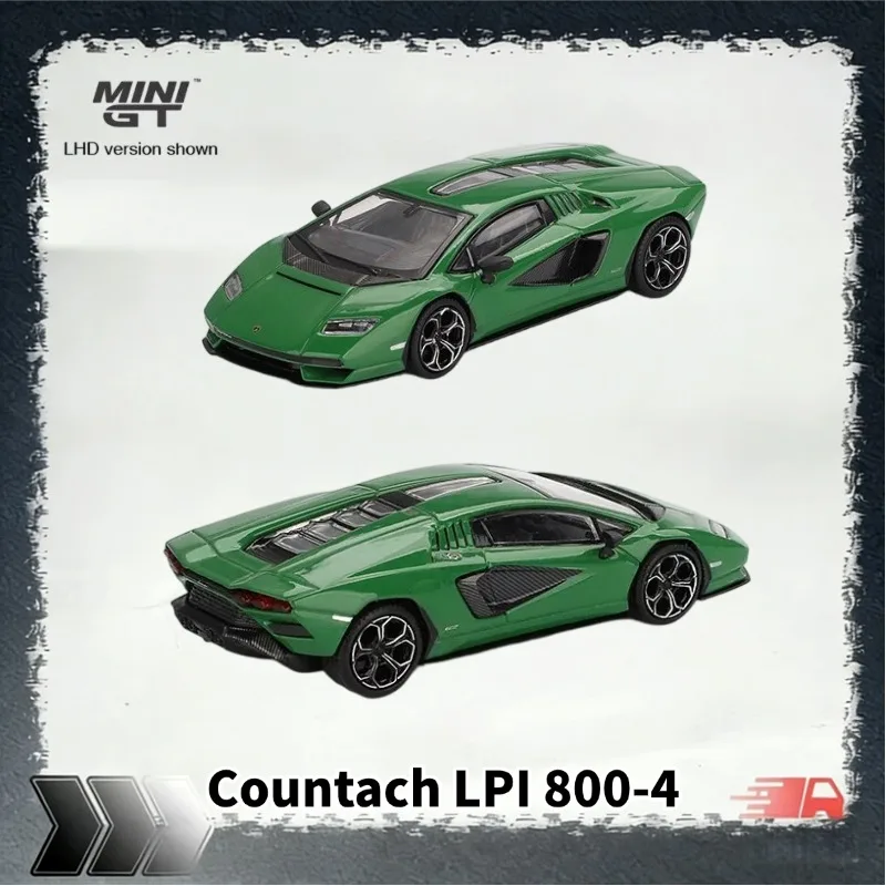 [In Stock] MINI GT 1:64 Lamborghini Contassa LPI 800-4 alloy car model. A gift toy for friends, a collection decoration item.