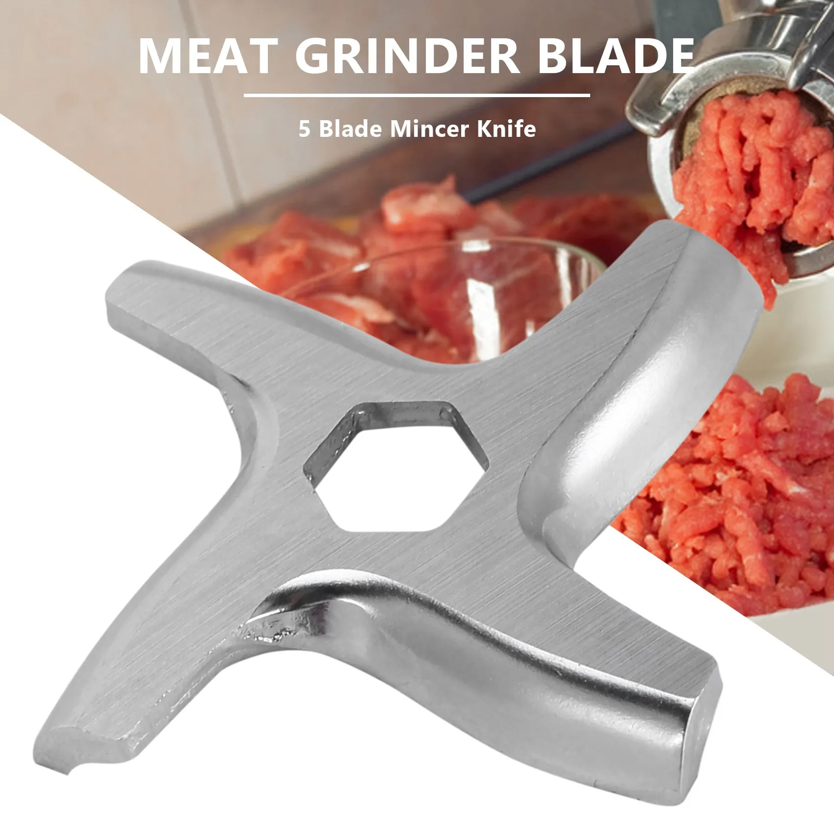 for Moulinex Meat Grinder Knife Mincer Blade Kitchen Appliance Parts for HV2 HV3 HV4 HV6 HV8 ME406 ME420 ME605 ME650