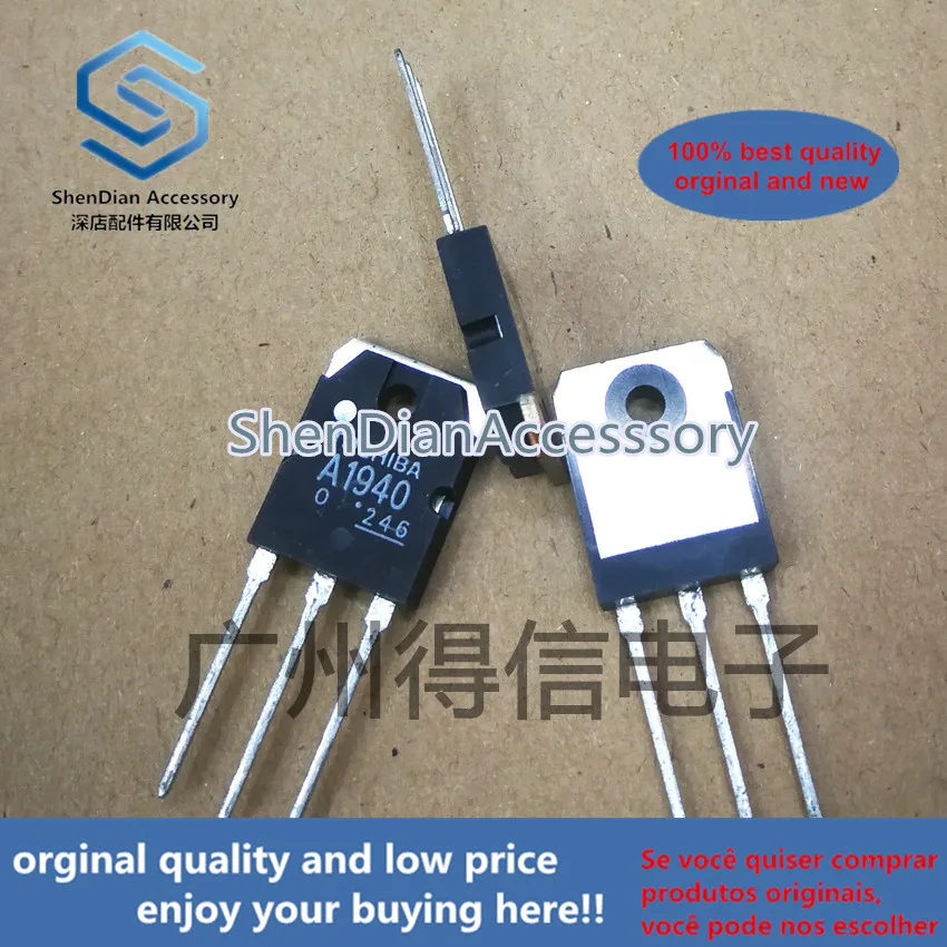5pcs 100% orginal new 2SA1940-O A1940 amplifier tube made in Japan  real photo