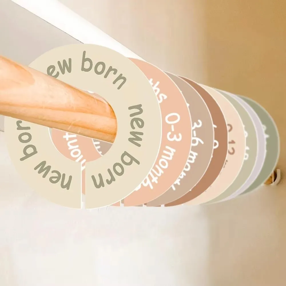 68/9 szt. Organizery do ubrań  – Baby Clothing Tags recenzja i cena