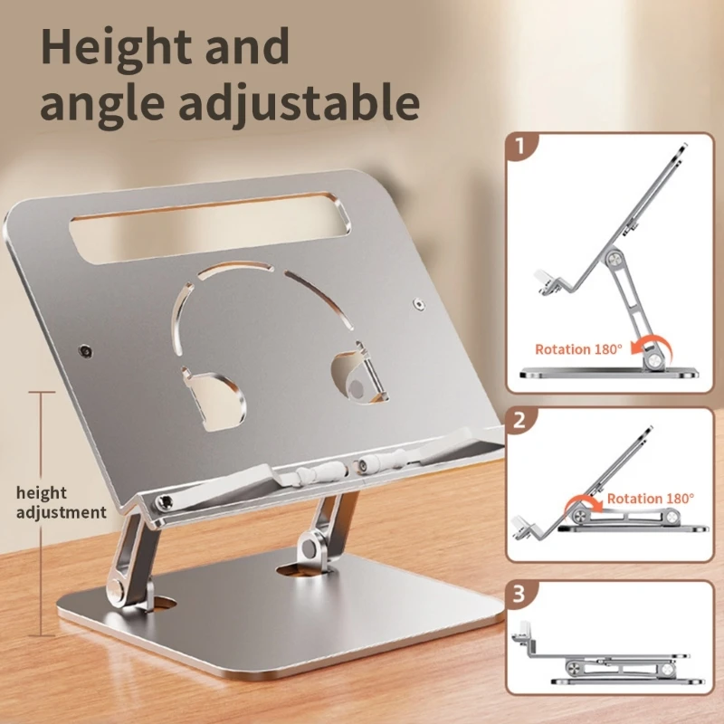 Adjustable Book Stand Multi Heights Angles Cookbook Bracket Desk Reading Holder For Office School Laptop Tablet Dropshipping