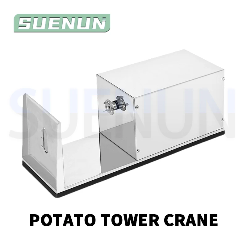 

Fully Automatic Spiral Potato Cutting Machine Multifunctional Potato Tower Machine Stainless Steel Rotary Potato Machine