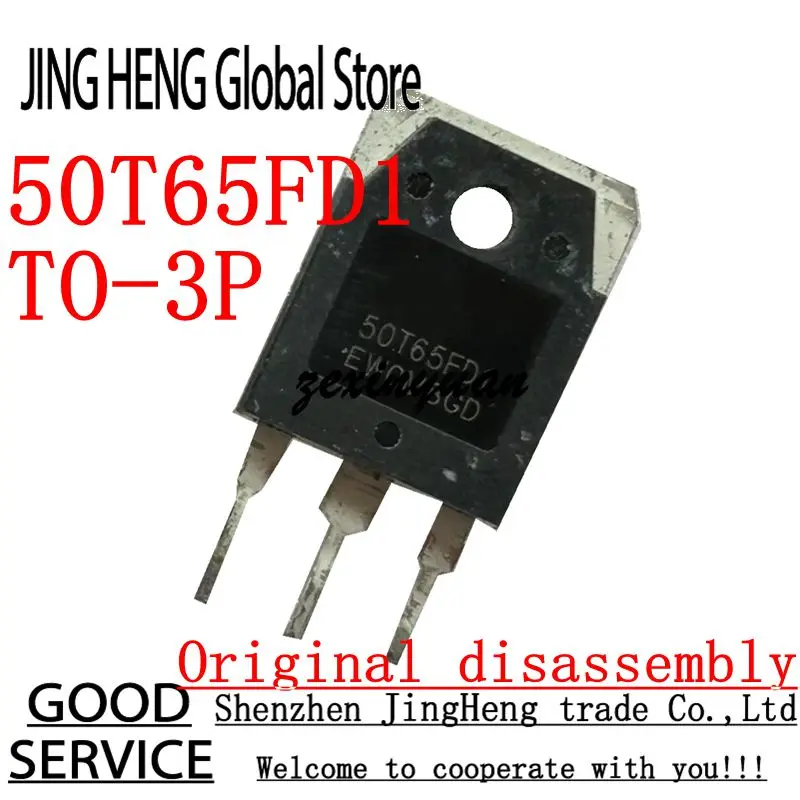 10PCS 50T65FD1 TO-3P Original disassembly