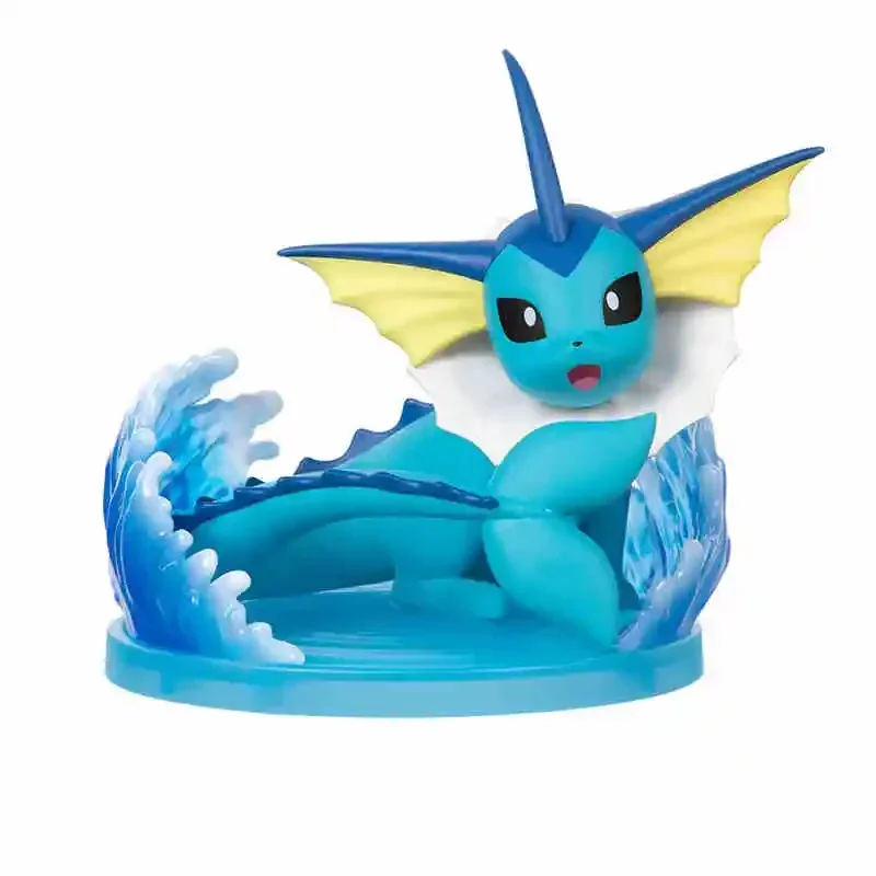 Genuine FUNISM Pokemon Eevee Vaporeon Jolteon Flareon Anime Action Figure Model Toys Gift for Birthday