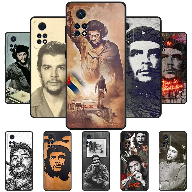 Che Guevara Cigarett Phone Case For Redmi Note 11 EPro 11S 10 10T 9S Promax 8 Pro Xiaomi Mi 10 11 12X 12S Ultra Cover