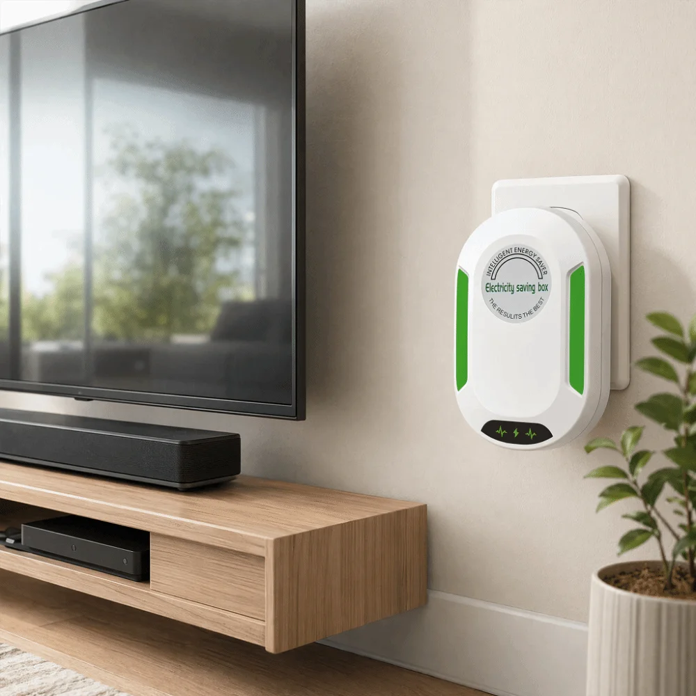 US/EU/UK Adapter Electricity Saving Box Stable Performance Power Save Electric Energy Saver Saver Cost Reducing Smart