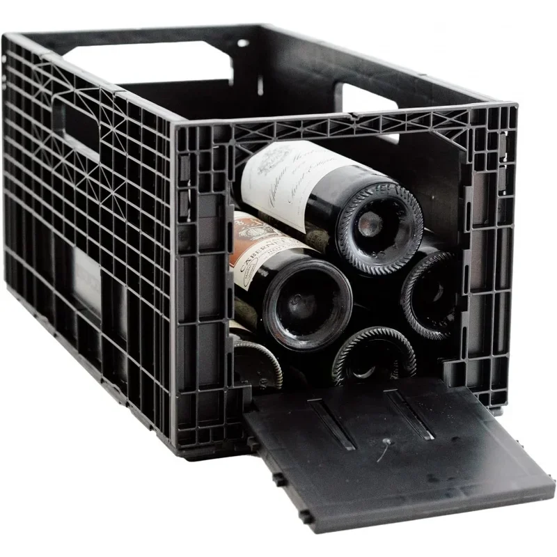 Flexible Wine Storage System Wine Collectors | Front and Rear Access Door | Stackable Storage Solution | 3 Separate Weinbox