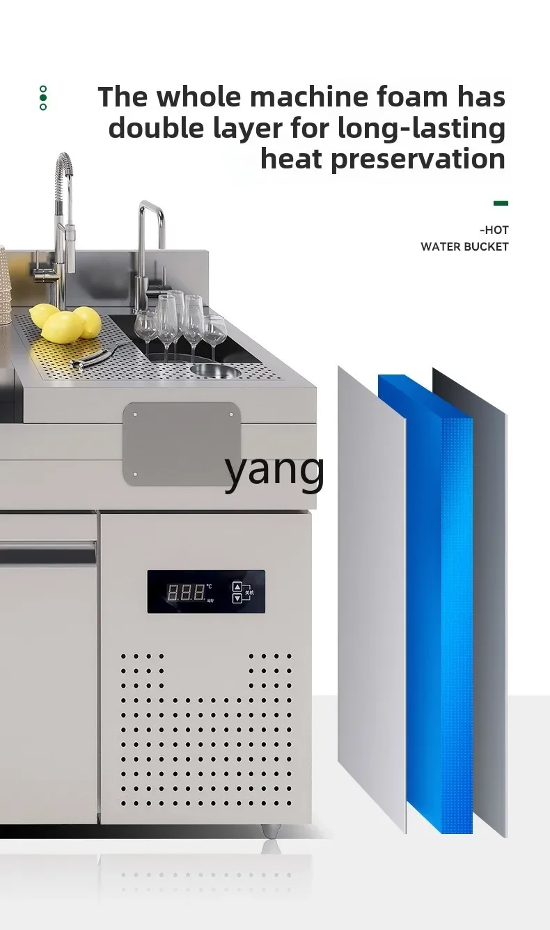 LTT stainless steel bartending table operation table