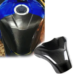 For Suzuki GSXR 1000 2017 2018 2019 2020 2021 2022 3k Carbon Fiber Motorcycle Accessories Half Fuel Tank Cover Fairing Part Kits