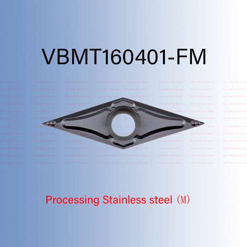 R0.1 R0.2 Finish Turning VBMT160401-FM VBMT160402-HF VBMT160402-VF PR930 Carbide Inserts VBMT 160401 160402 Lathe Cutter CNC