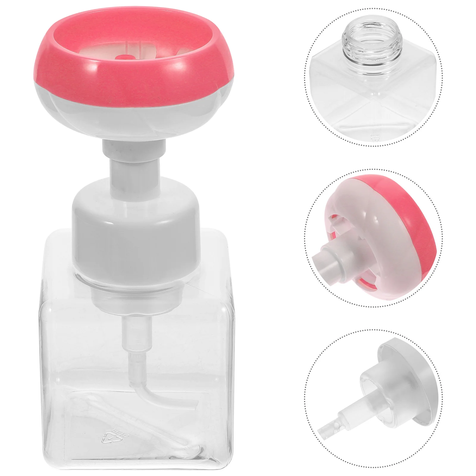 Foaming Soap Dispenser 250Ml Cat Paw Press Type Soap Dispenser Foam Liquid Refillable Travel Foaming Bottle Plastic Pump