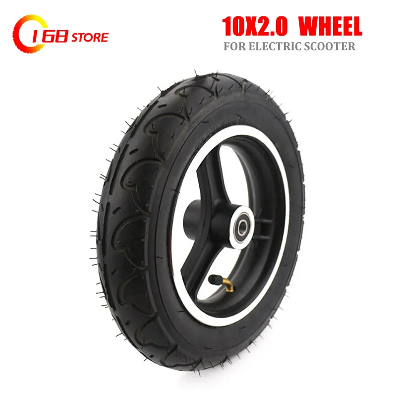 10 Inch Tyre with Inner 10x2.0 Tire and   Wheel Rim for Electric Scooter Balancing Hoverboard Self Smart Balance