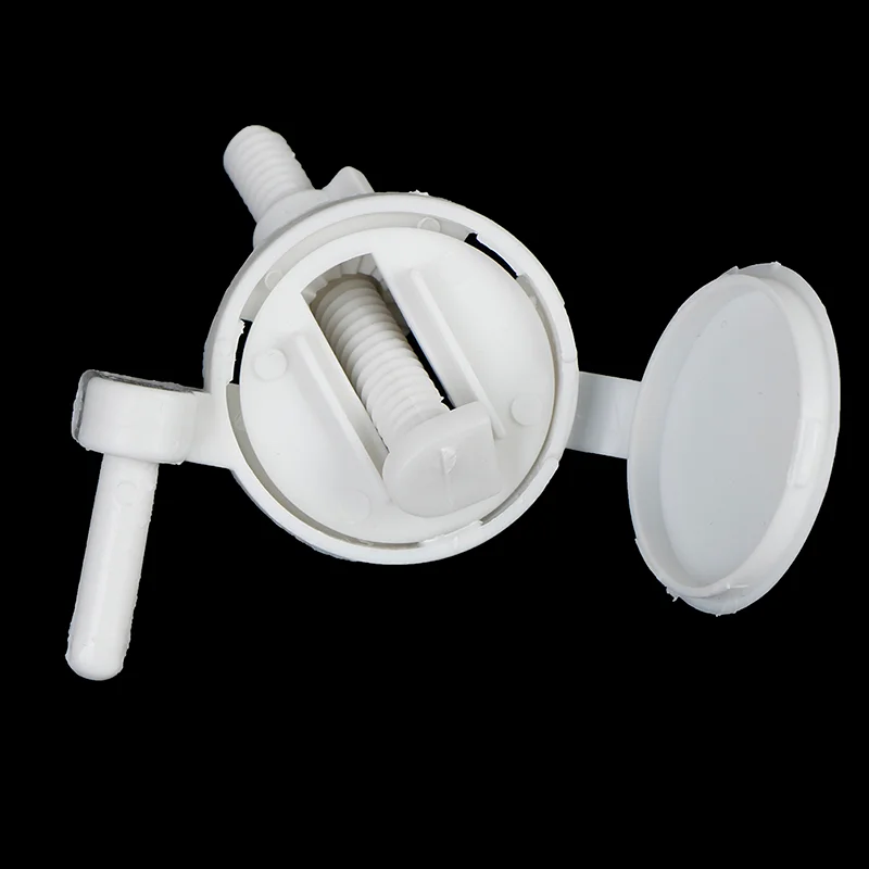 【GE】1set/2Pcs Plastic Toilet Seat Screws Fixings Fit Toilet Seats Hinges Repair Tools