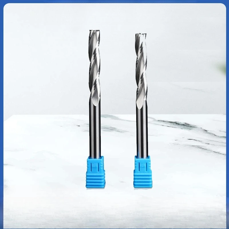 Tungsten steel woodworking precision milling cutter, straight shank woodworking milling cutter, flat milling cutter