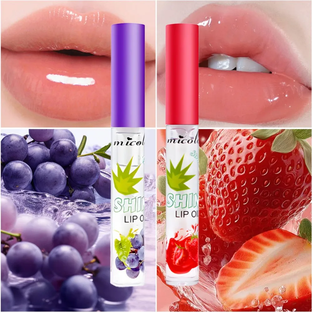 مرطب الشفاه النفط الأسطوانة لمعان ترطيب مغذي الشفاه بلسم شفاف عديم اللون الفاكهة الأفوكادو العناية بالشفاه #1