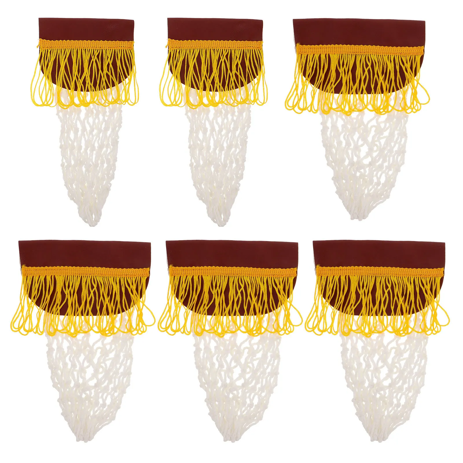 

6Pcs Childrens Pool Pockets Mini Tabletop Accessory Set Vibrant Colors Easy Installation for Cue Sports Kids Pool Pockets