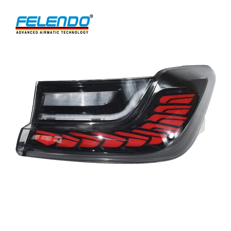 Gut aussehende neue Voll-LED-Rücklichter im Dragon Scale-Stil für 3er-Serie G20 2019–2021, Rücklicht für Autobeleuchtungssystem