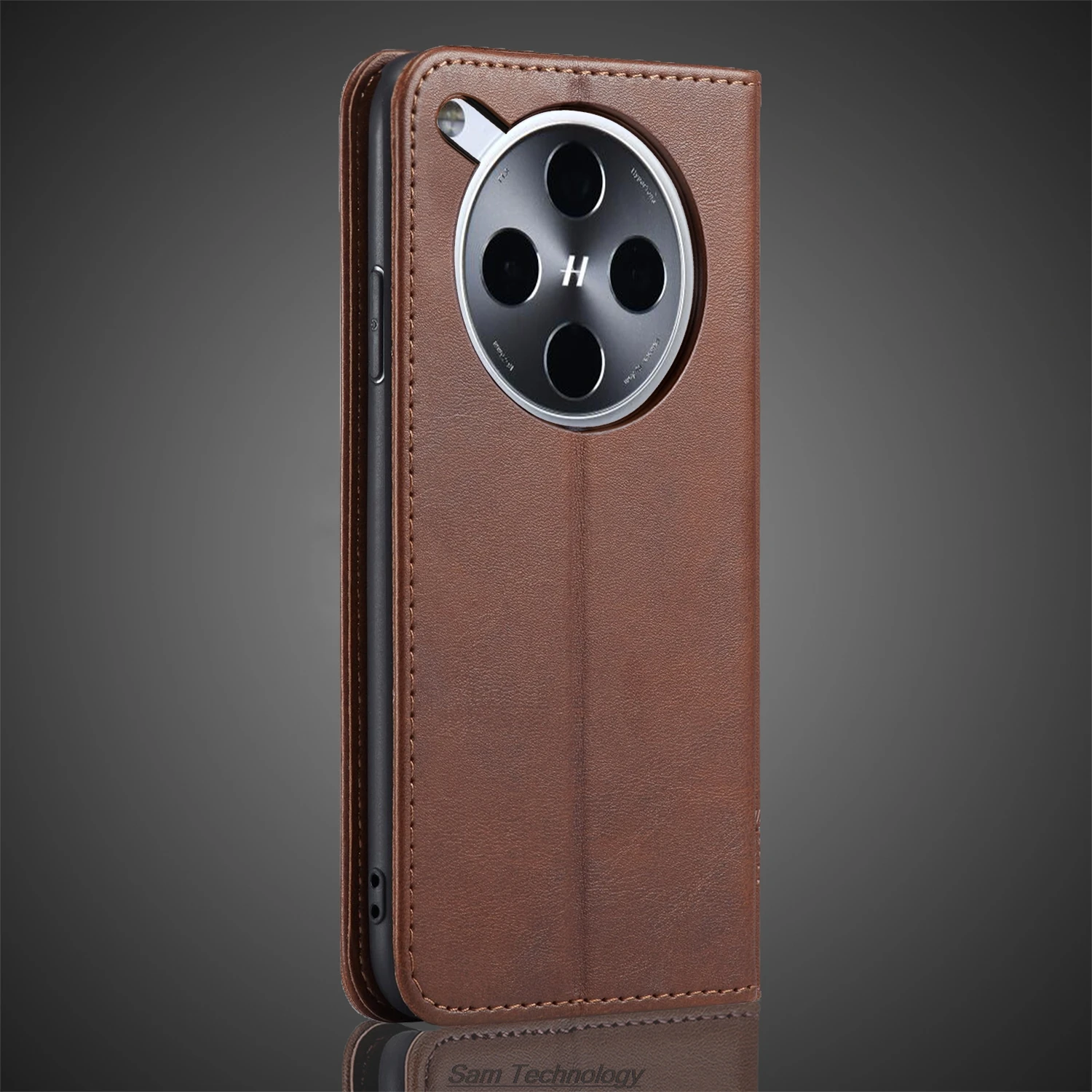 Magnetic attraction Leather Case for OPPO Find X8 6.59\