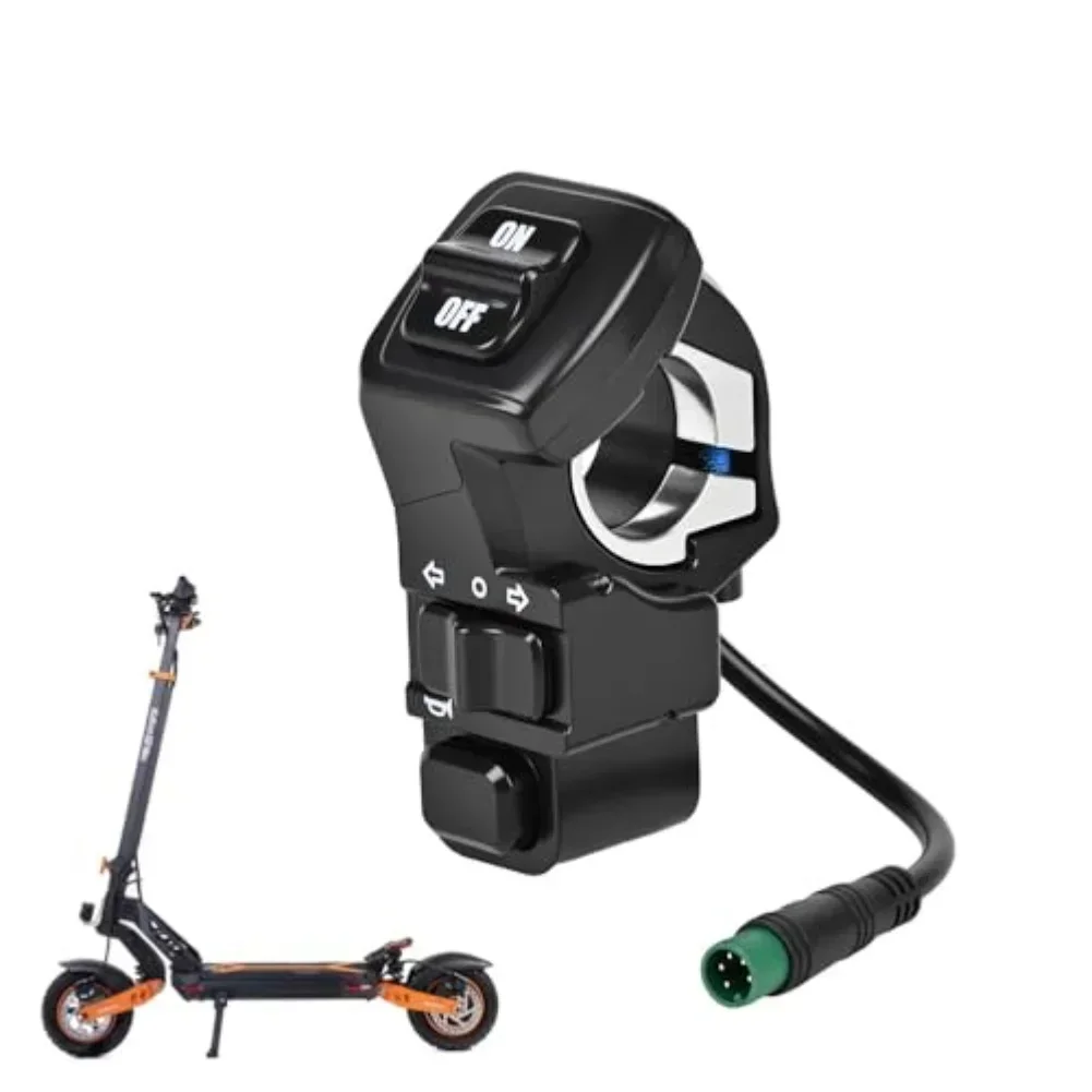 For Kukirin G2 Pro For G2Max For G3 Pro Electric Scooter Handlebar Switch with Headlight Bell and Turn Signal Function
