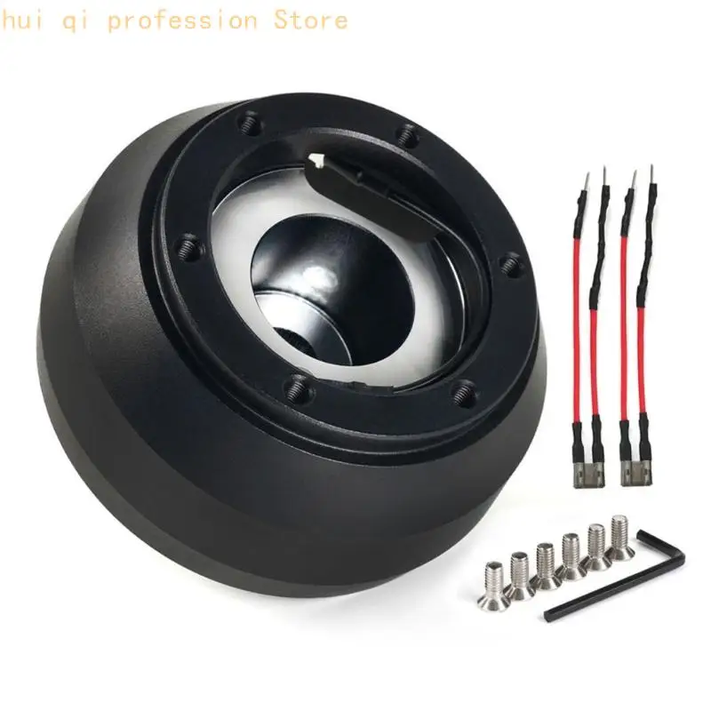 Aluminum Steering Wheel Hub Adapter 125H 6 Hole Steering Wheel Short Hub Adapter For Multiple Model H8WE