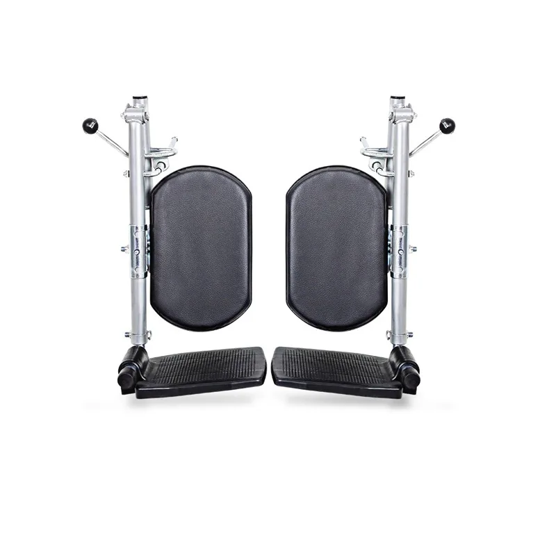Wheelchair  full leg  right and left sde support foot pedal  straight leg  foot pedal leg protection board  hanging