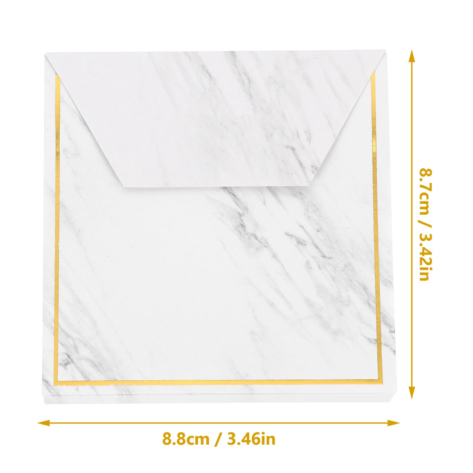 Petits carnets en marbre 3x5, bloc-Notes adhésif pour bureau et école, petits carnets 3x5