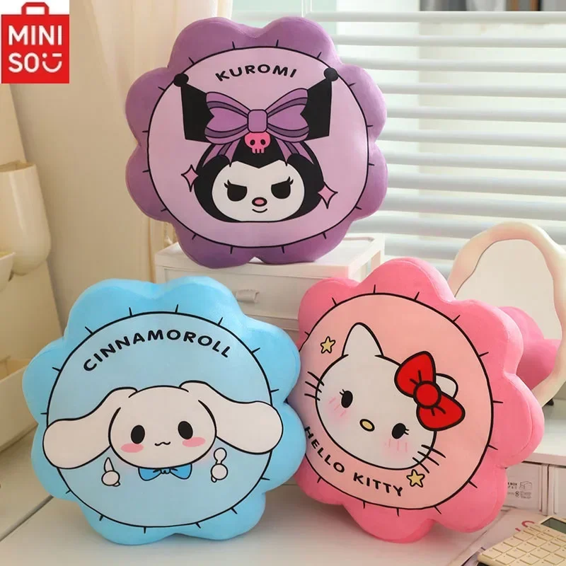 

Sanrio Hello Kitty My Melody Car Cartoon Pillow Cute Kuromi Cinnamon Dog Pudding Dog Pacha Dog Print Pillow Car Decorations