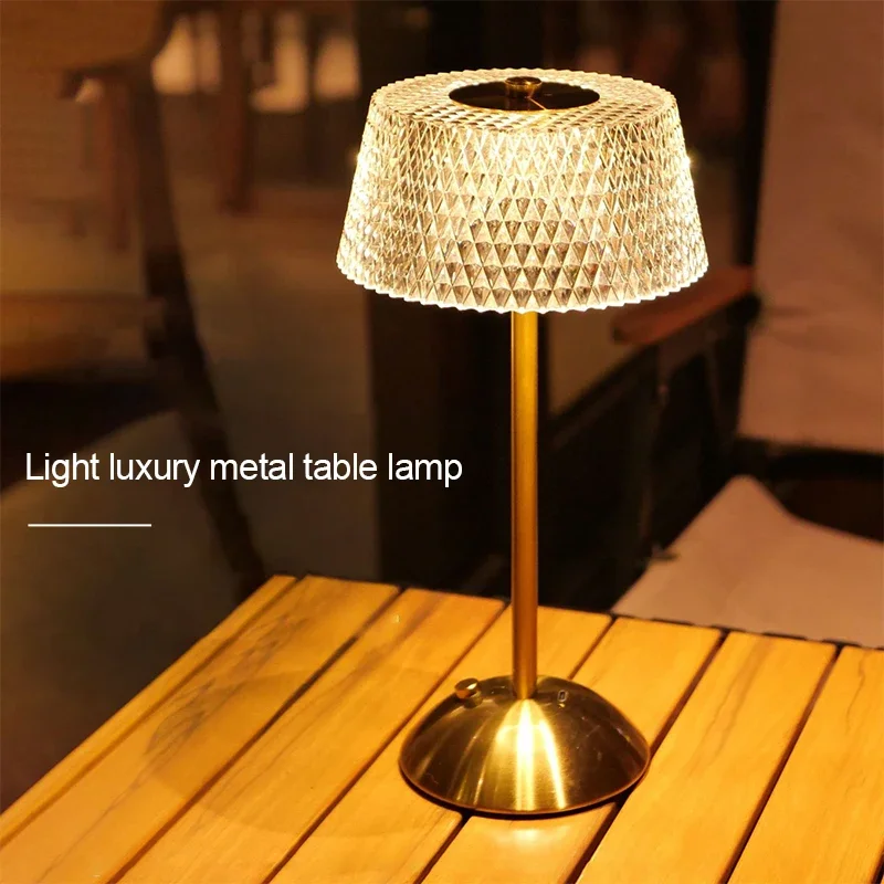 

Rechargeable LED Night Light Touch Bedroom Night Lamp Bedroom Study Bedside Atmosphere Decoration LED Table Lamps