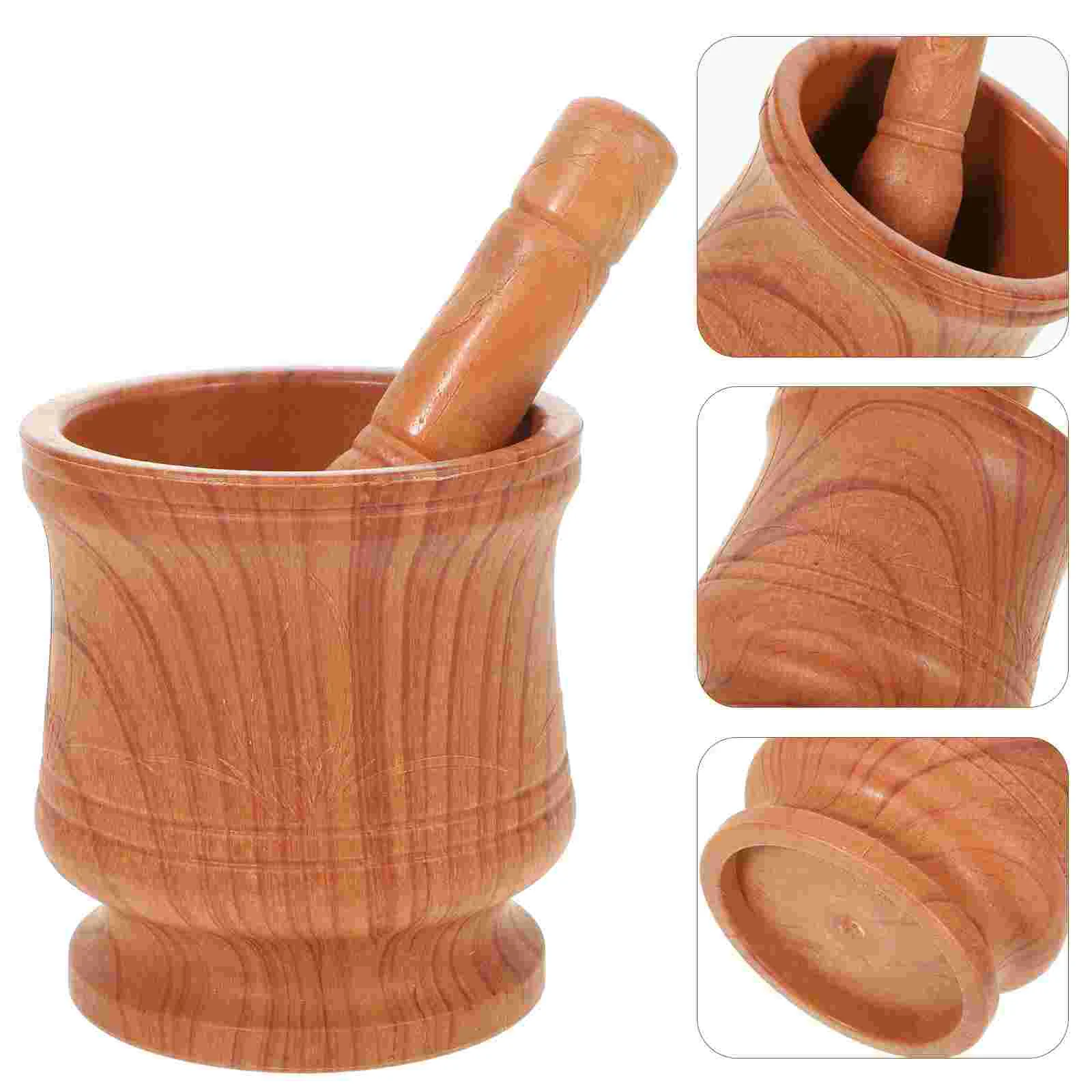 Pepper Pestle and Spice Pesto Masher Garlic Abrader Home