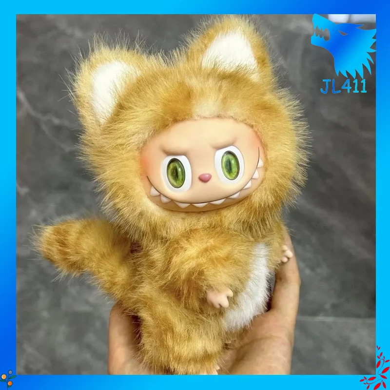 Hot For Labubu 17cm Cute Cat Doll Clothes Plush Hairy Hamidie V1 Series Standing Figure Pendant Accessory Doll Accessories Gifts