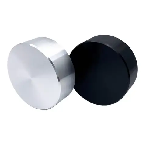 1pcs 50*18mm 6mm 샤프트 구멍 알루미늄 합금 인코더 볼륨 조절 오디오 전위차계 손잡이 (D 축)