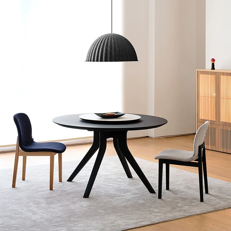 Dining chair, Wabi Sansi minimalist Japanese chair, Nordic multi-color