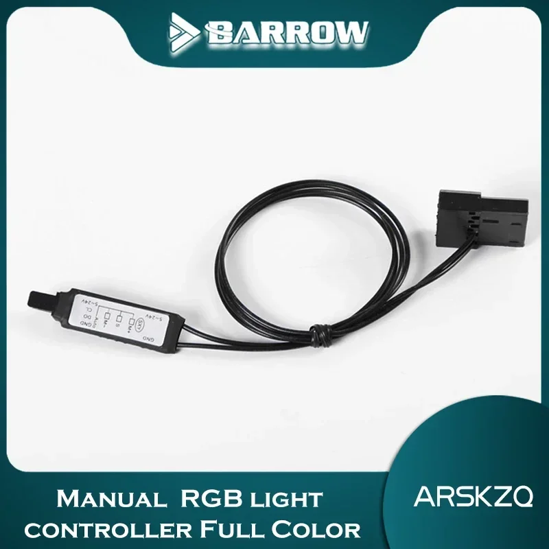 Barrow RGB Manual Controller Aurora Control System 5V 3Pin Light Full Color LRC2.0 Without M/B SYNC Function Solution