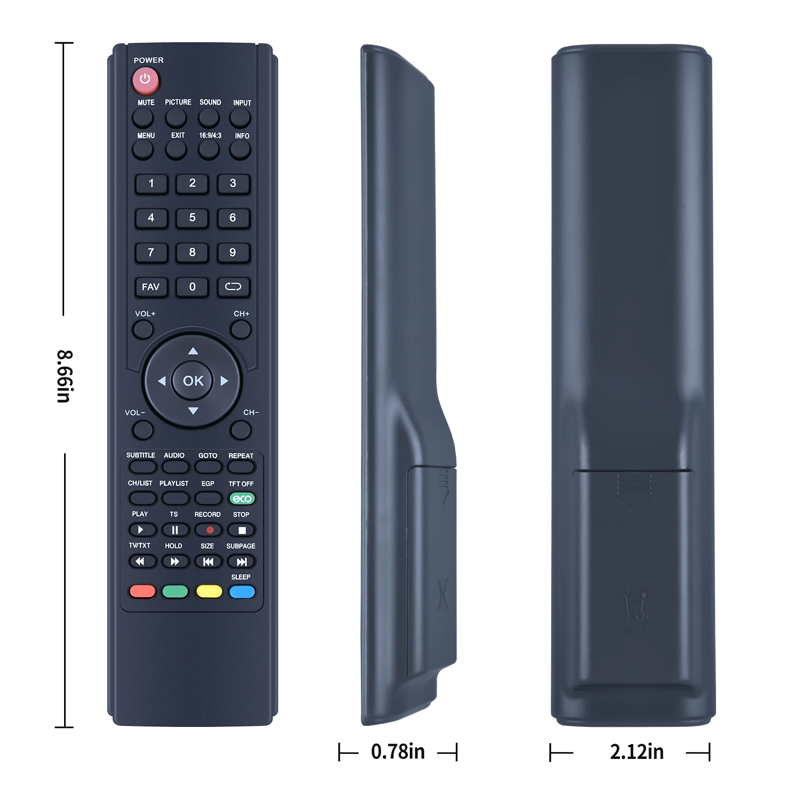 New Remote Control for BLU:SENS RC034, RC036, RC042, RC044, RC054