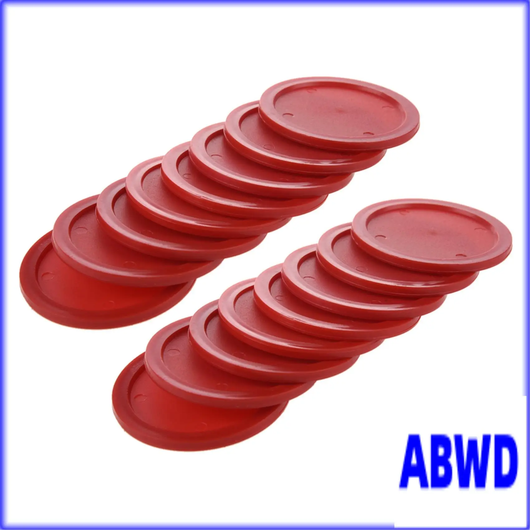 مجموعة هوكي الهواء WD-Red (16 قطعة. عفريت هوكي هوائي 63 ملم)