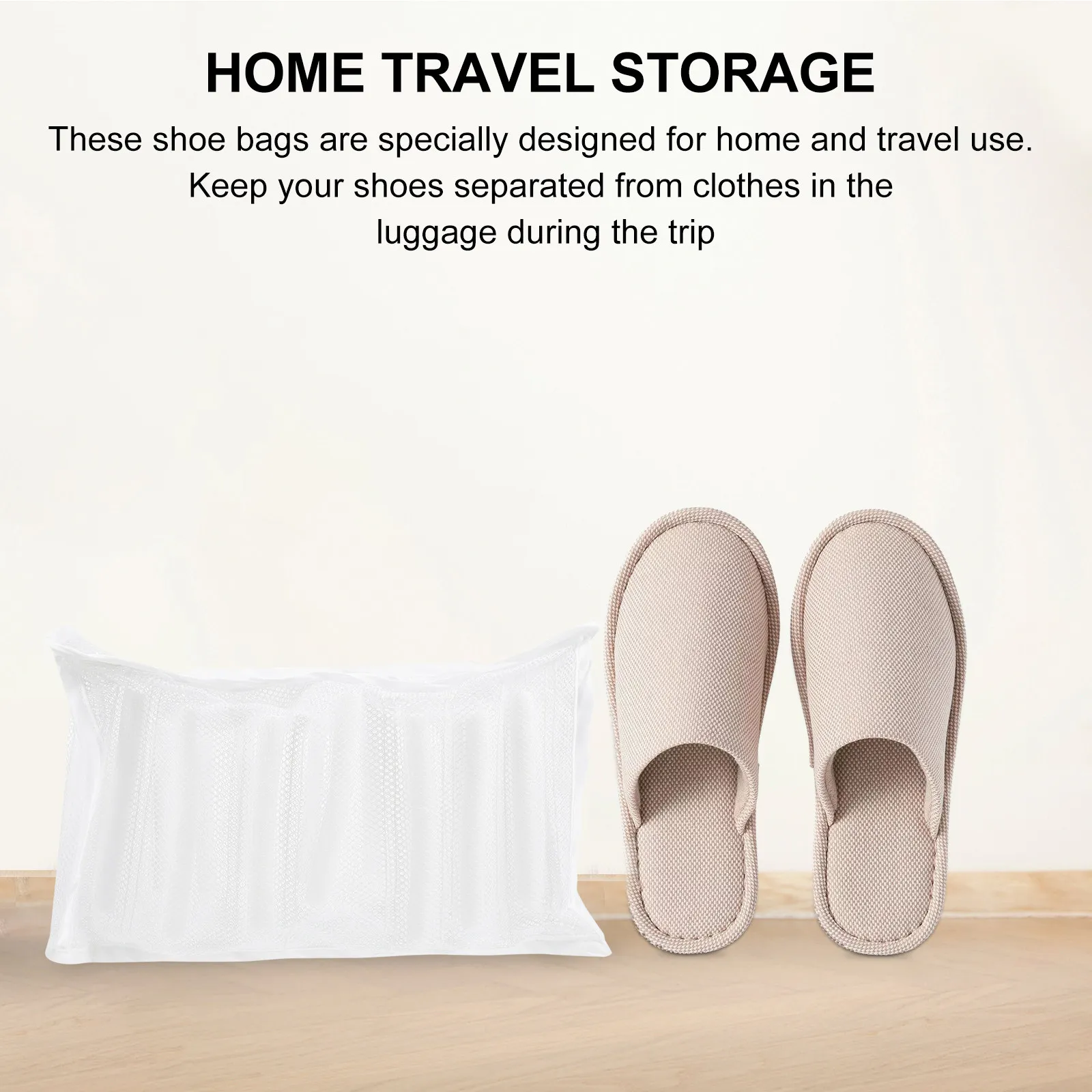 2Pcs Shoe Washing Bag Set Breathable Mesh Laundry Bags Anti-Snag Protector for Sneakers Trainers Reusable Washing Machine Bags