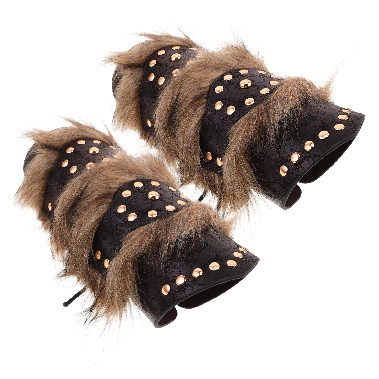 

2pcs Medieval Wrist Guards Bracers Retro Renaissance Arm Cuffs Steampunk Viking Cosplay Accessories Halloween Costume