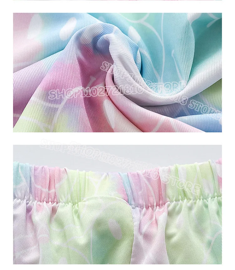 2pcs 개비 인형 집 세트 여름 통기성 땀 흡수 어린이 옷 아기 소녀 카와이 애니메이션 미소 짧은 소매 얇은 양복